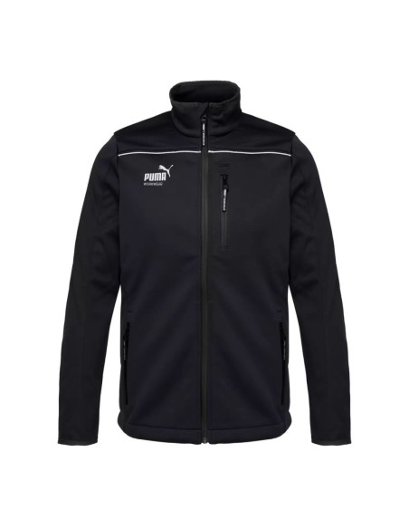 CHAQUETA SOFSHELL PUMA ESSENTIALS BLACK TALLA-XL(NETO)