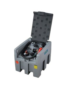 DEPOSITO COMBUSTIBLE 200L CON BOMBA 12V 40L/MIN, PISTOLA Y TAPA(NETO)