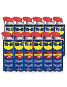 LUBRICANTE(LU2 X 12) ACEITE MULTI-USO WD-40 500ML DOBLE ACCION(PACK-12UND)