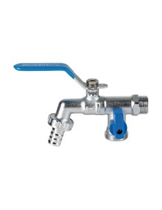 VALVULA ESFERA MANGUERA 2 SALIDAS 1/2X3/4X3/4
