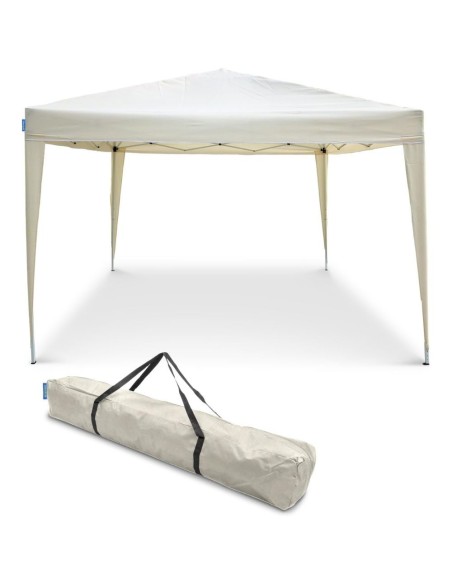 CARPA PLEGABLE POLIESTAER 3X3 M BEIGE