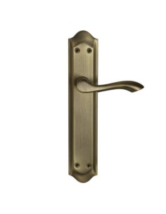 JUEGO MANIVELA EQUAL C/PLACA ACABADO CUERO INGLES EQ0868