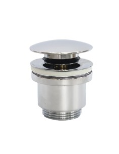 VALVULA CLICK-CLACK LATON CROMADO T-307 1 1/4-32. 2