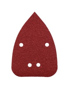 BLISTER 5 PATINES TRIANGULAR 96 X 136MM GRANO 80 KWB 2