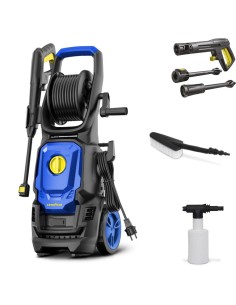 HIDROLAVADORA GOODYEAR  GY2002PW 150BAR 450L/H 2200W CON ENROLLADOR(NETO) 2