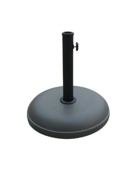 BASE PARASOL 45 CM CEMENTO 16KG PARA MASTIL 32-40MM(NETO)