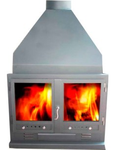 ESTUFA LEÑA HOGAR BARATT 100 CON PUERTA -NETO 2