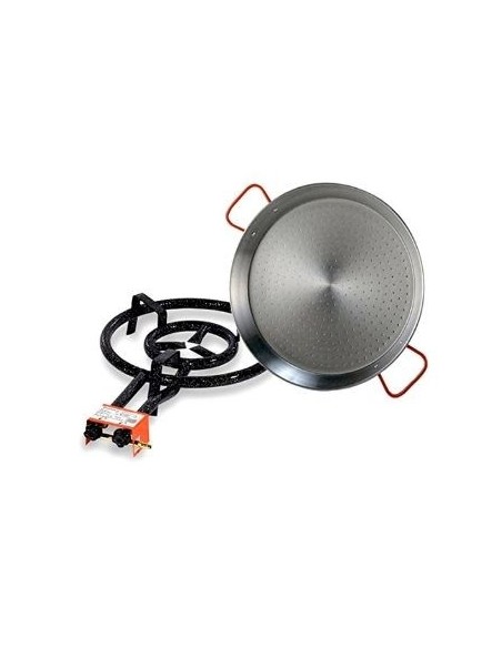 LOTE PAELLERO GAS 40 + PAELLERA DE 42(NETO)