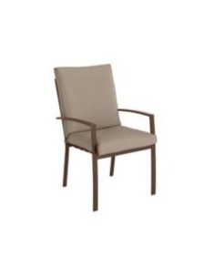 SILLON MADEIRA COLOR CHOCOLATE + COJIN(NETO) 2