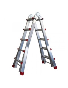 ESCALERA MULTIUSOS ALUMINIO 3+3 ALT.MAX: 2.83M(NETO )