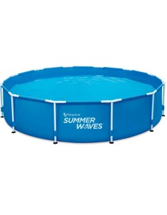Piscina tubular redonda Summer Waves 366X76 cm con depuradora 2