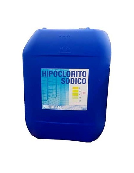 HIPOCLORITO SODICO GARRAFA 20L - Bricoex