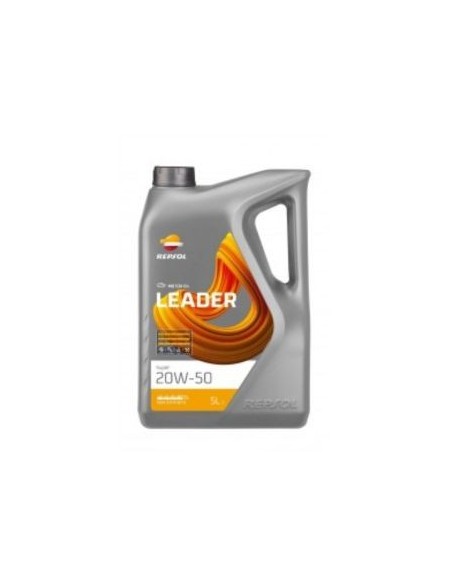 ACEITE MOTOR GASOLINA REPSOL  LEADER SUPER 20W50 (1L)