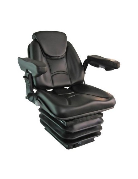 ASIENTO RM62 SUSPENSION NEUMATICA PVC NEGRA