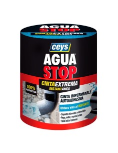 CINTA AGUASTOP EXTREMA CEYS INSTANTANEA AUTOADHESIVA TRANSPARENTE 2
