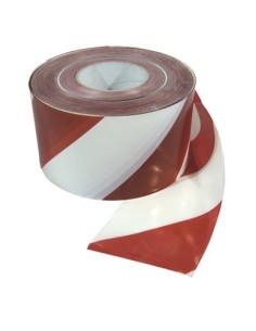 CINTA SEÑALIZACION ROJO/BLANCO 10CM. X 200 MTR. 2