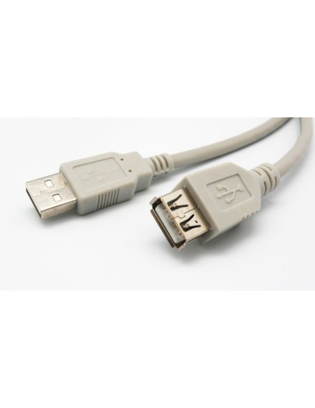 CABLE 2.0 USB A/M.-A/H., 1,8MT.