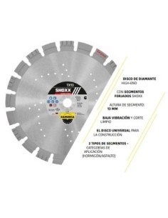 DISCO WIDIA HORMIGON/ASFALTO/PAVIMENTO 230 2