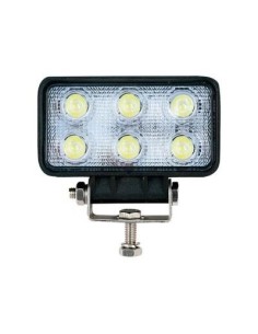 FARO DE TRABAJO RECTANGULAR 6 LEDS ALTA INTENSIDAD 18W 10-30V 1200LM 2