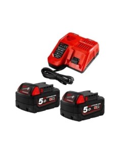 KIT 2 BATERIAS M18 NRG-502 B5 + CARGADOR M12-18 FC 2