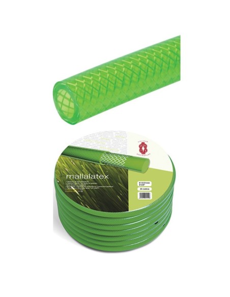 MANGUERA LATEX 15MM 5/8 VERDE REFORZADA (PVP M.LINEAL)