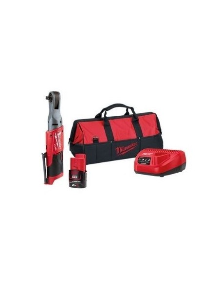 LLAVE CARRACA MILWAUKEE M12FIR38-201B 3/8" 1 BATERIA + CARGADOR(NETO)