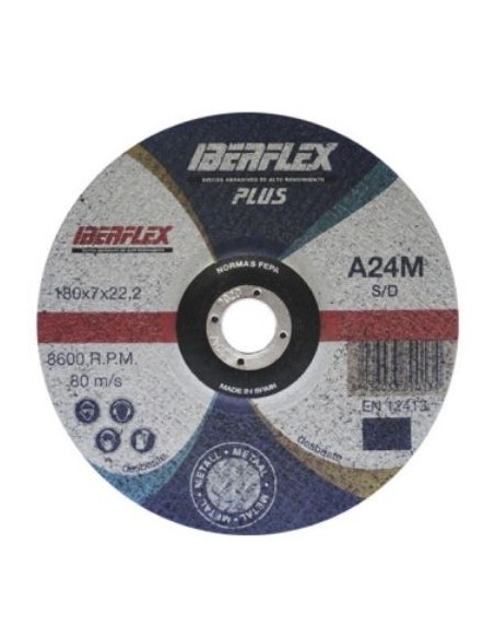DISCO DESBASTE 180-7 ACERO