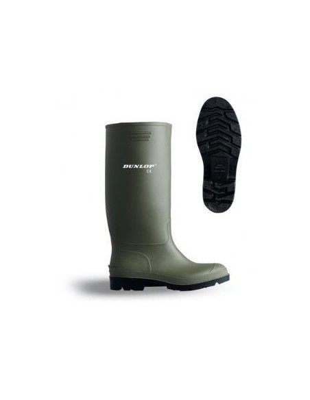 BOTA AGUA DUNLOP VERDE T-37