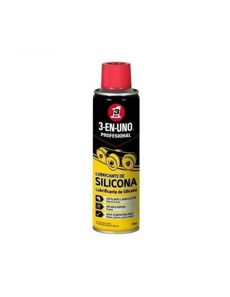 LUBRICANTE DE SILICONA 3EN1 250 ML