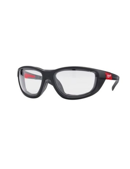 GAFAS DE SEGURIDAD PREMIUM TRANSPARENTE CON JUNTA