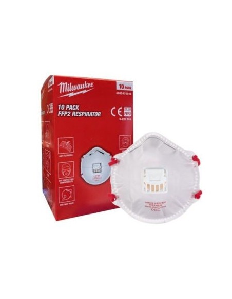 MASCARILLA DESECHABLE FFP2 CON VLVULA - 10 UDS