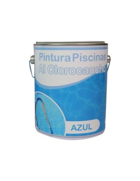 PINTURA PISCINA AL DISOLVENTE CLOROCAUCHO AZUL 4L