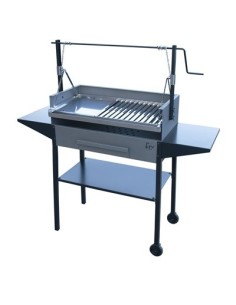 BARBACOA CADENAS 600X400X1410 C/RUEDAS 2