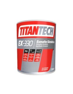 PINT.TITAN INDUSTRIA 817/EX-300 BRILLO S/RAPIDO BASE AMARILLA 4L 2