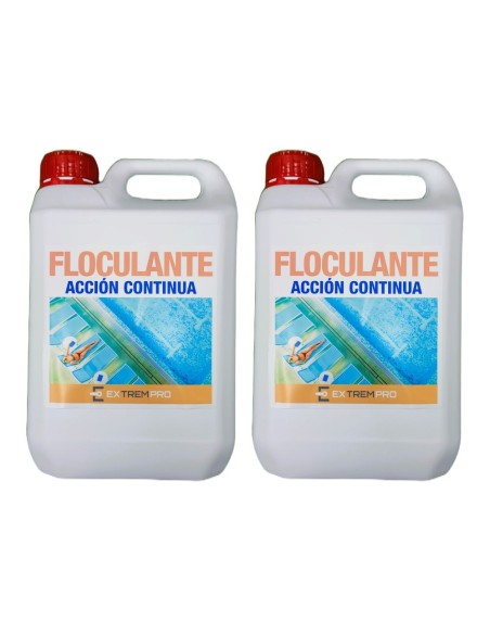 Floculante liquido para piscinas 5 litros (2 unidades)