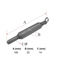CERROJO TUBO CON ANILLA CG-3 2