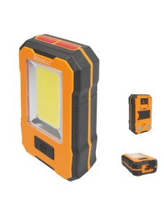 LINTERNA DUOLEC R021 5W + 1W 400LM ALACNCE 10M RECARGABLE USB FINCION POWER BANK 2