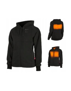 SUDADERA MILWAUKEE CALEFACTADA NEGRA PARA MUJER M12™ TALLA-M 2