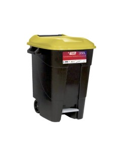 CUBO BASURA ECO TAYG 100L AMARILLO 2