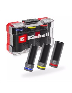 JUEGO 3 LLAVES VASO 1/2 17, 19 Y 21 EINHELL 2