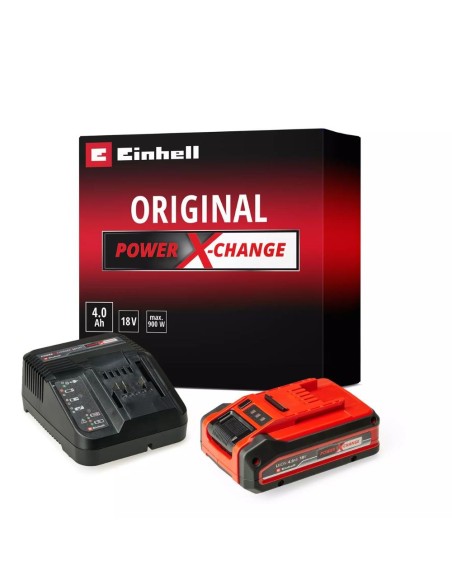 KIT: CARGADOR POWER-X  18V  +  BATERIA REPUESTO 18V 4AH PLUS PXC  (NETO)
