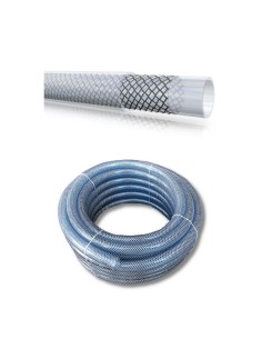 MANGUERA TRANSP.REFORZADA 30X38MM