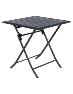 MESA METALICA PLEGABLE AZUA 70X70CM(NETO)