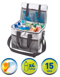 NEVERA FLEXIBLE BLANCA 15 L(NETO)