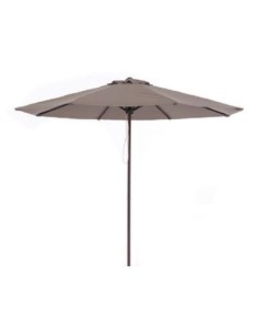 PARASOL MARRON 3M MASTIL ALUMINIO 48MM(NETO)