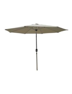 PARASOL CRUDO 2.7M MASTIL ALUMINIO 38MM ARTICULADO(NETO)