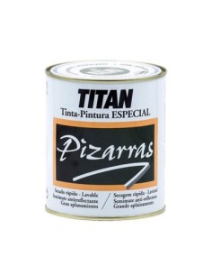 PINTURA TITAN PIZARRA NEGRO 750