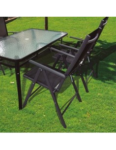 SILLON MULTIPOSICIONES ACERO/ALUMINIO(NETO)