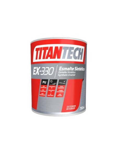 PINT.TITAN INDUSTRIA 814/EX-330 SATINADA BASE BLANCA 4L