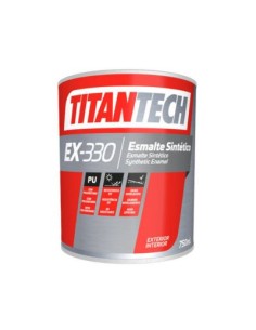 PINT.TITAN INDUSTRIA 814/EX-330 SATINADA BASE BLANCA 750ML